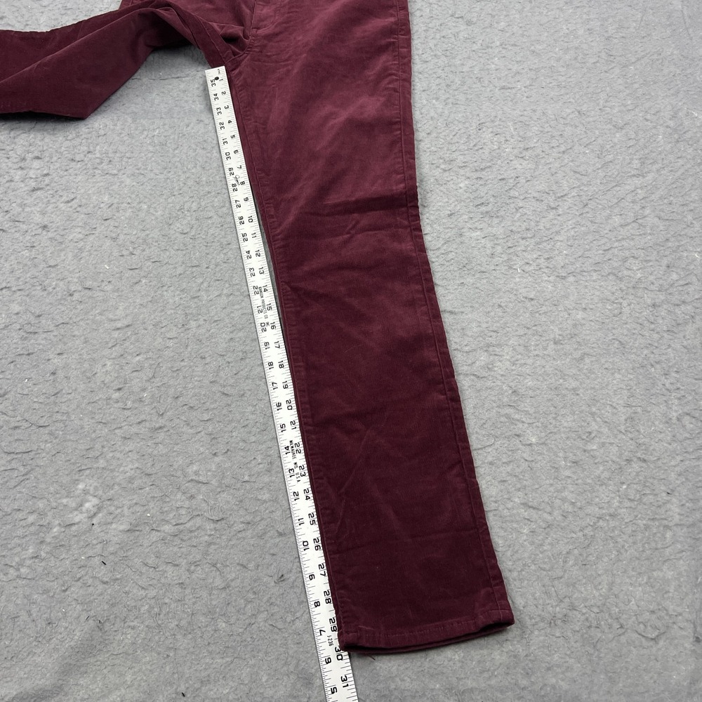 NEW Kut from the Kloth Pants Womens 4 Wine Red Catherine Boyfriend Corduroy Jean - Picture 8 of 12
